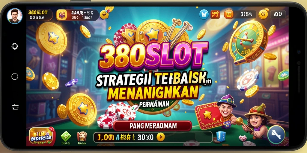 Tampilan gameplay menegangkan dalam 380SLOT yang menantang.