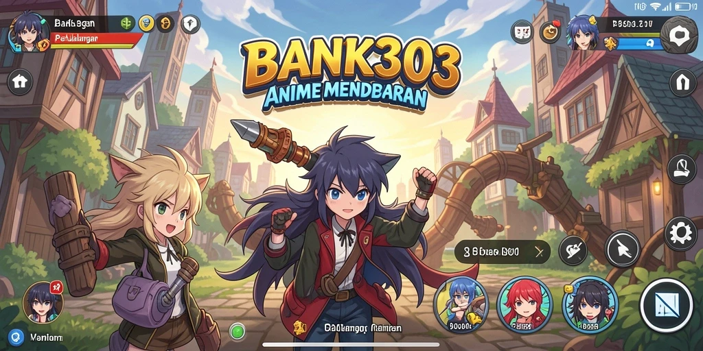 Tangkap momen seru dari gameplay BANK303 yang penuh warna dan petualangan.
