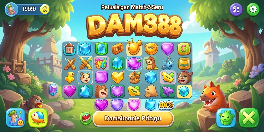 Gameplay seru dan grafis menarik di DAM88.