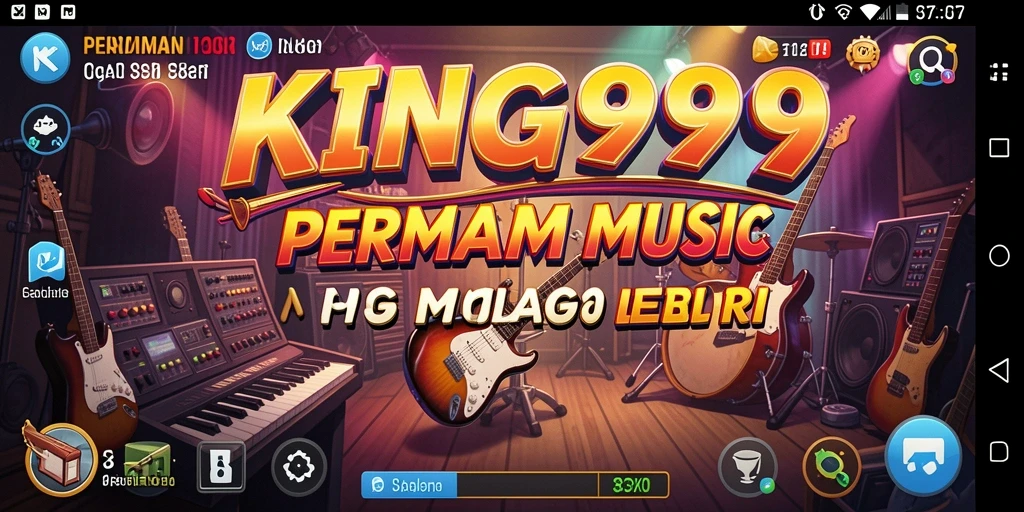 Screenshot gameplay KING999 yang penuh warna dan interaktif.