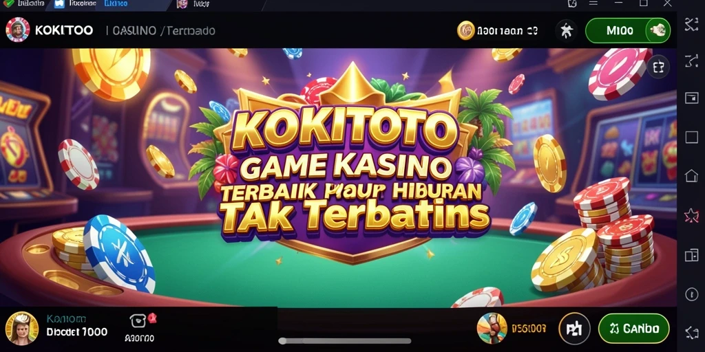 Tampilan gameplay mendebarkan dari KOKITOTO saat bermain slot.