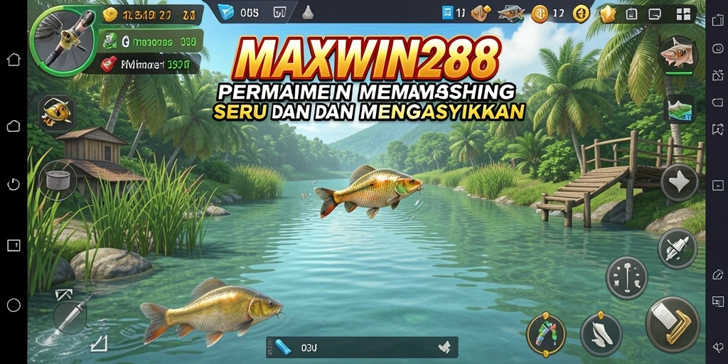 Gameplay menarik dari MAXWIN288 dengan banyak lokasi memancing.
