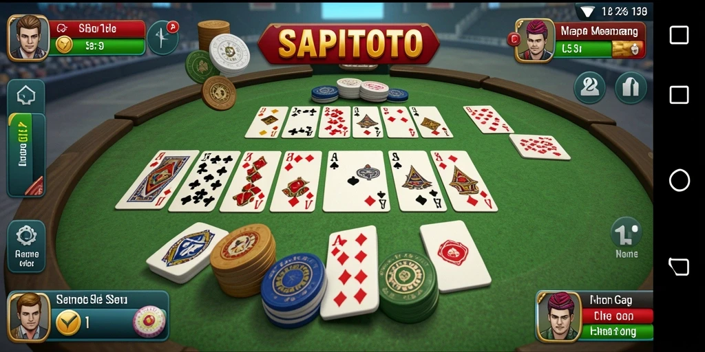 Tampilan gameplay SAPITOTO yang seru dan interaktif.