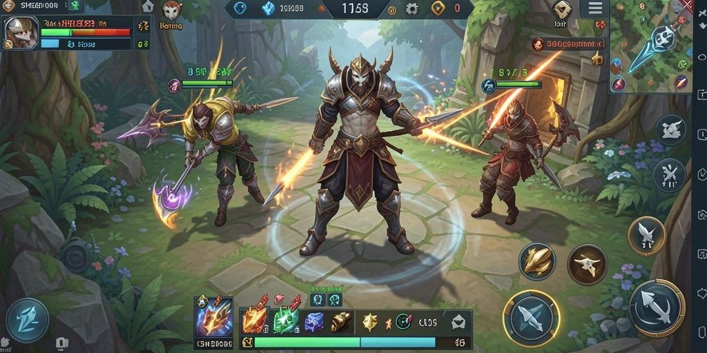 Tampilan menarik dari gameplay SHE888 yang menampilkan strategi pertarungan.