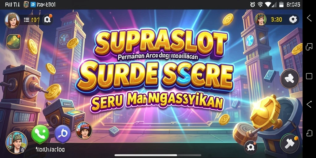 Screenshot gameplay SUPRASLOT yang menampilkan aksi seru di setiap level.