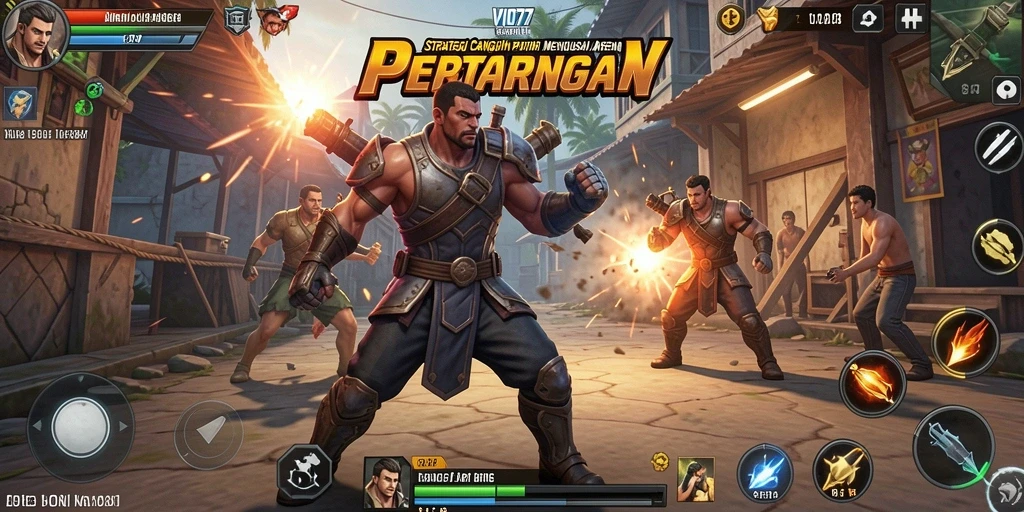 Tampilan gameplay menakjubkan di VIO77 dengan aksi pertempuran strategis.