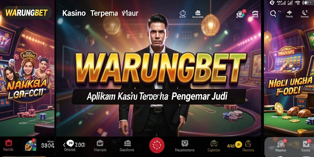 Screenshot WARUNGBET menampilkan gameplay seru dalam suasana kasino.