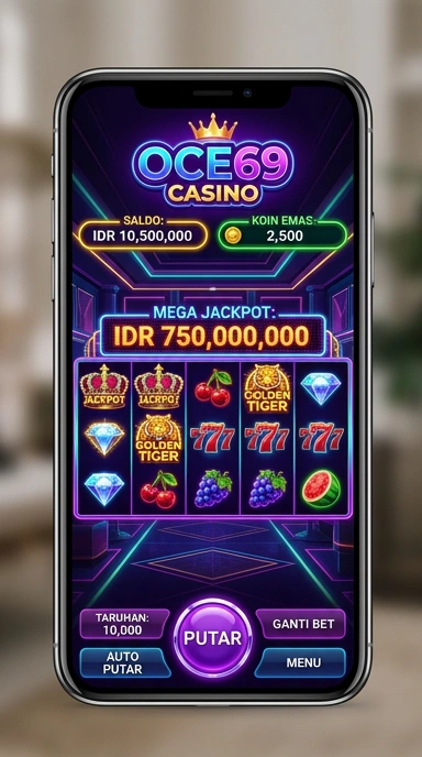 Fitur pencarian cepat dalam aplikasi oce69 untuk menemukan aplikasi favorit.